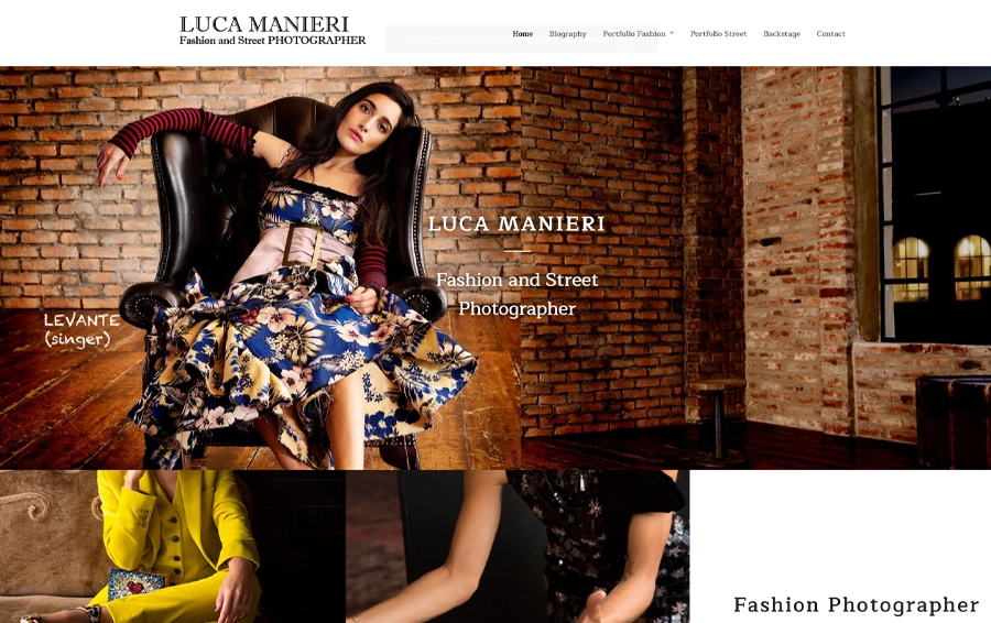 Sito Web Luca Manieri