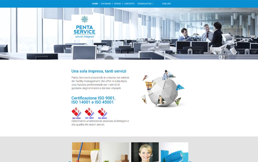 Sito Web Penta Service